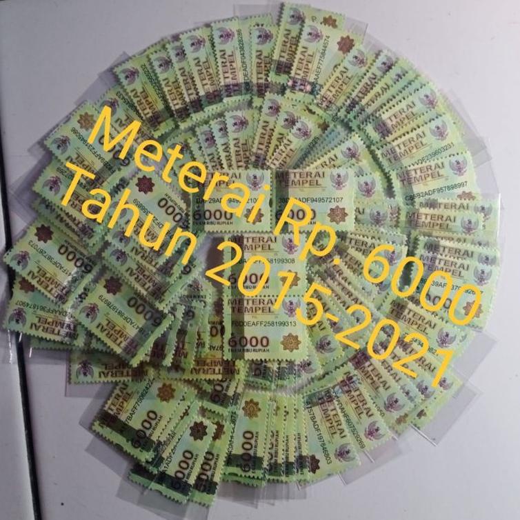 

▶ Meterai Tempel 6000 Tahun 2015,2016.2017,2018,2019,2020,2021Asli (S13) ↵