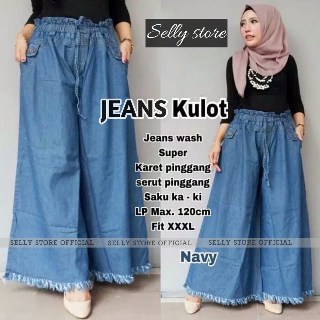 (GRATIS ONGKIR) CELANA KULOT JEANS MAYUNG JUMBO RAWIS - CELANA KULOT LEVIS MAYUNG RAWIS - CELANA KUL