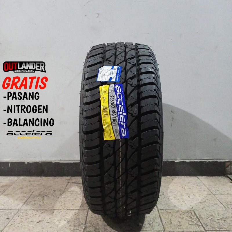 Ban Mobil Semi Offroad Ring 18 Accelera Omikron AT 285 60 R18 Ring18 Berkualitas