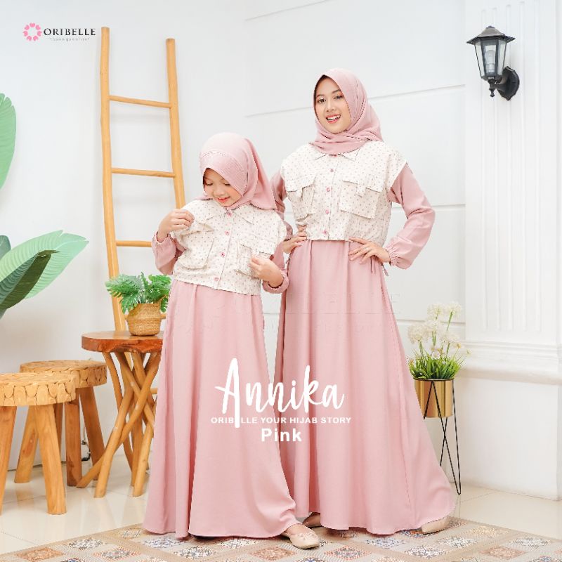 GAMIS SET VEST ANNIKA BY ORIBELLE