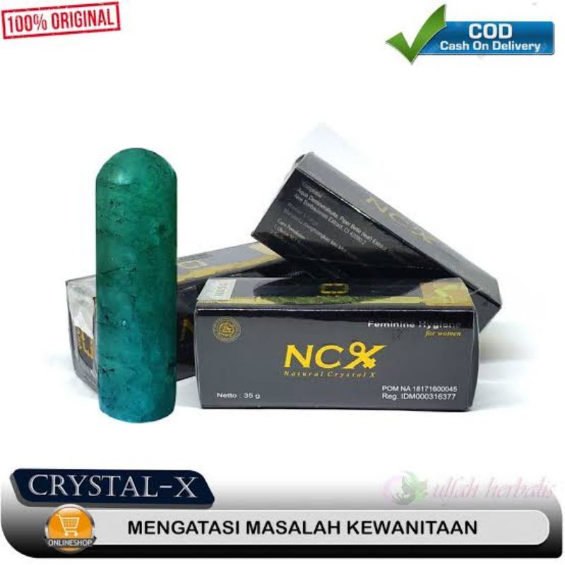 CRYSTAL X NCX / ATASI KEPUTIHAN DAN BAU TIDAK SEDAP