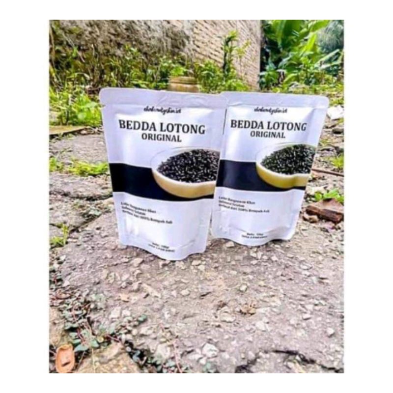 dhioshopi LULUR BEDDA LOTONG /  Lulur rempah  khas bangsawan bugis Original netto 100gram