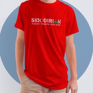 A005 Kaos Sidogirian Lengan Pendek Cotton Combed 24S Premium