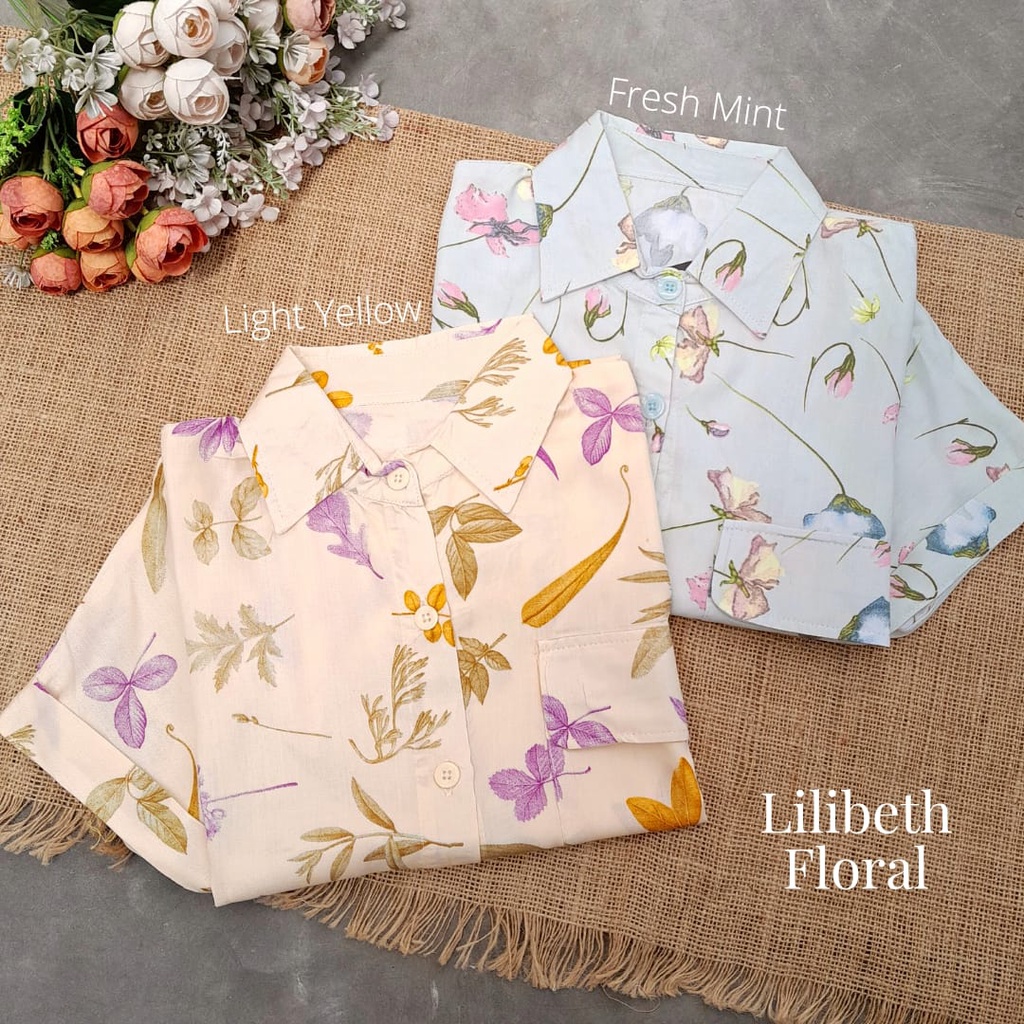 CallieTamami - A 6197 Lilibeth Floral ( Penempatan Motif Random )