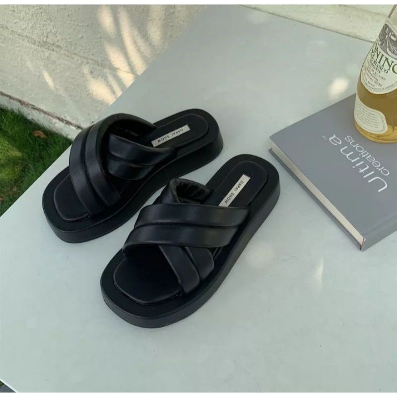 LN 01 - Sandal Wanita Tali Silang Sendal wanita platfrom