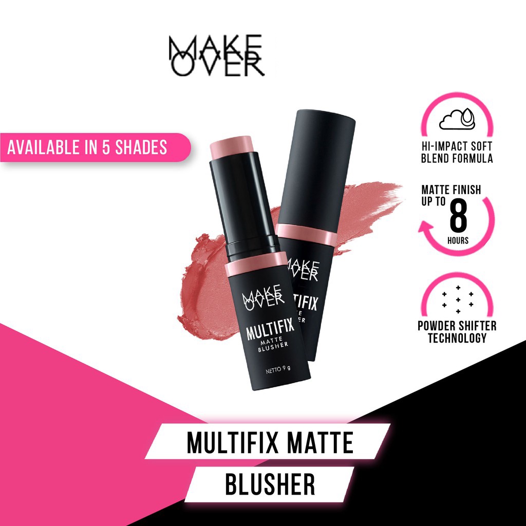 MAKE OVER Multifix Matte Blusher