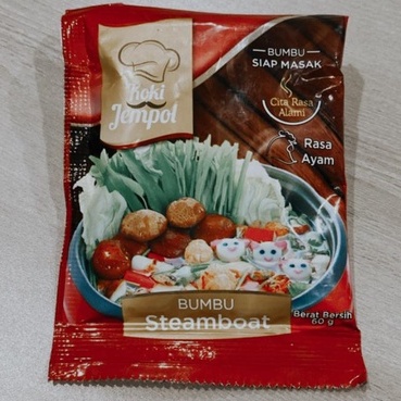 

BUMBU STEAMBOAT KUAH RASA AYAM Koki Jempol 3-4 porsi - 60g