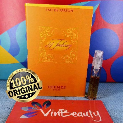 Vial Parfum OriginaL 24 Faubourg EDP 2 ml For Women Murah