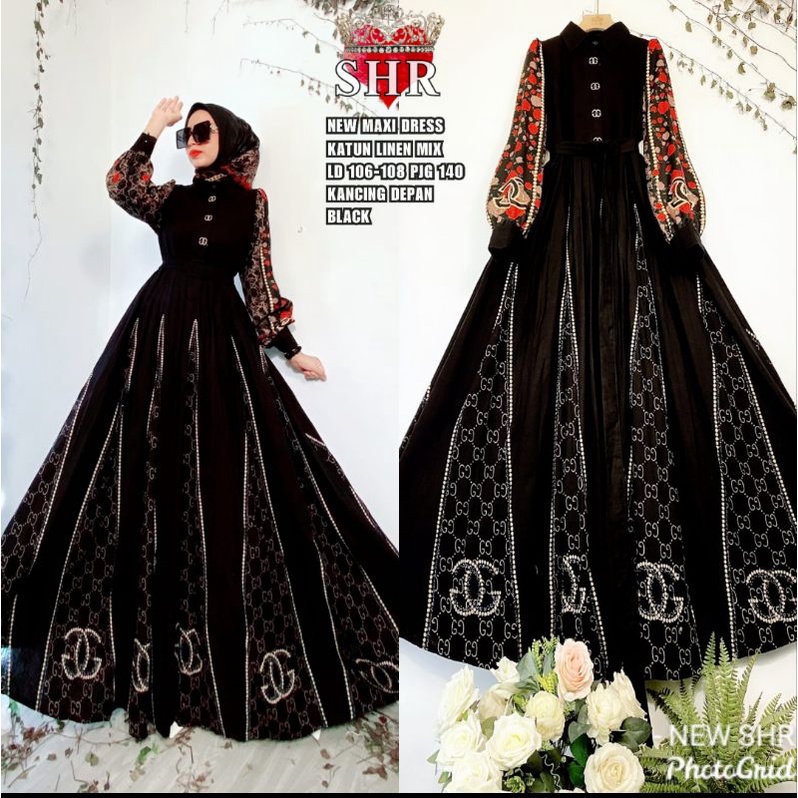 Ready gamis gurita leo 100% ORI SHR