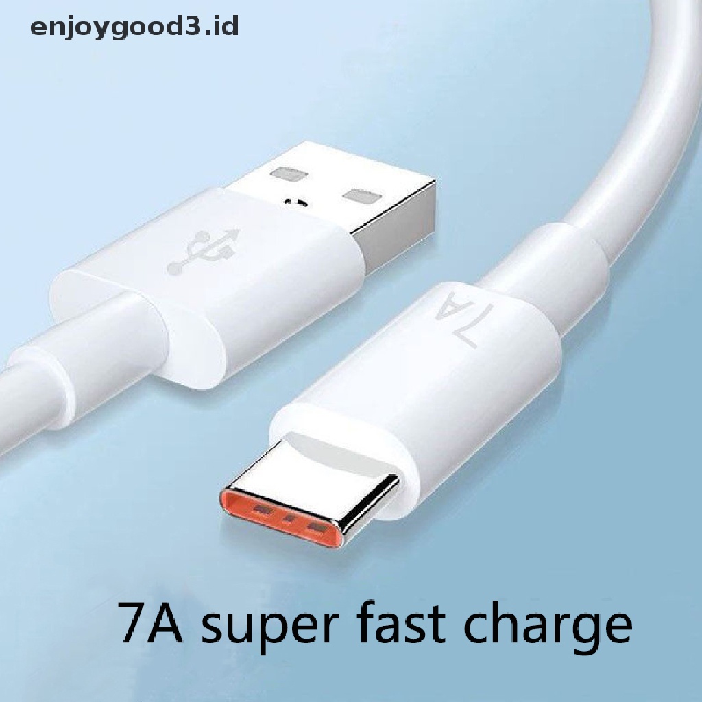 (Rready Stock) 7A 100W Kabel Charger USB Tipe C Untuk Huawei Xiaomi Samsung