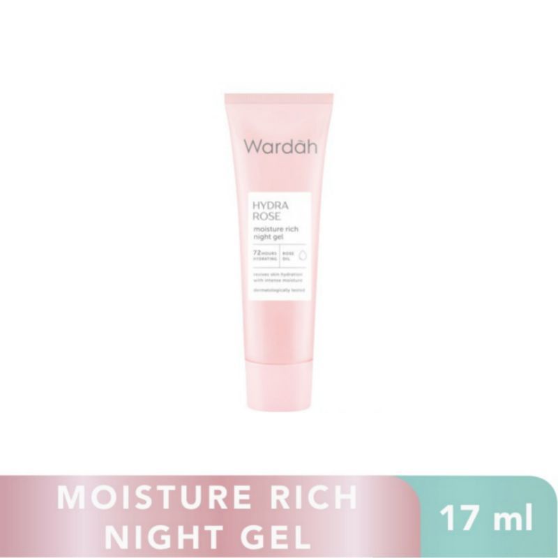 WARDAH Hydra Rose Moisture Rich Night Gel 17ml