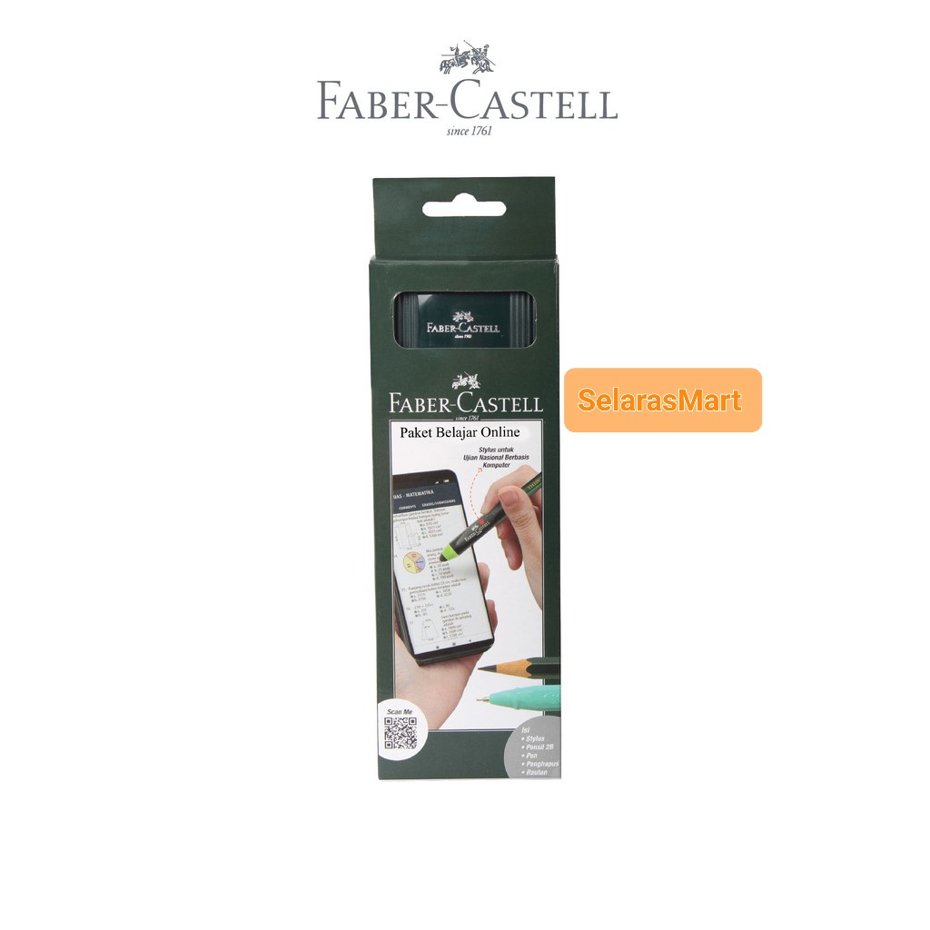 

FABER CASTELL PAKET ALAT TULIS BELAJAR ONLINE [ SET ]