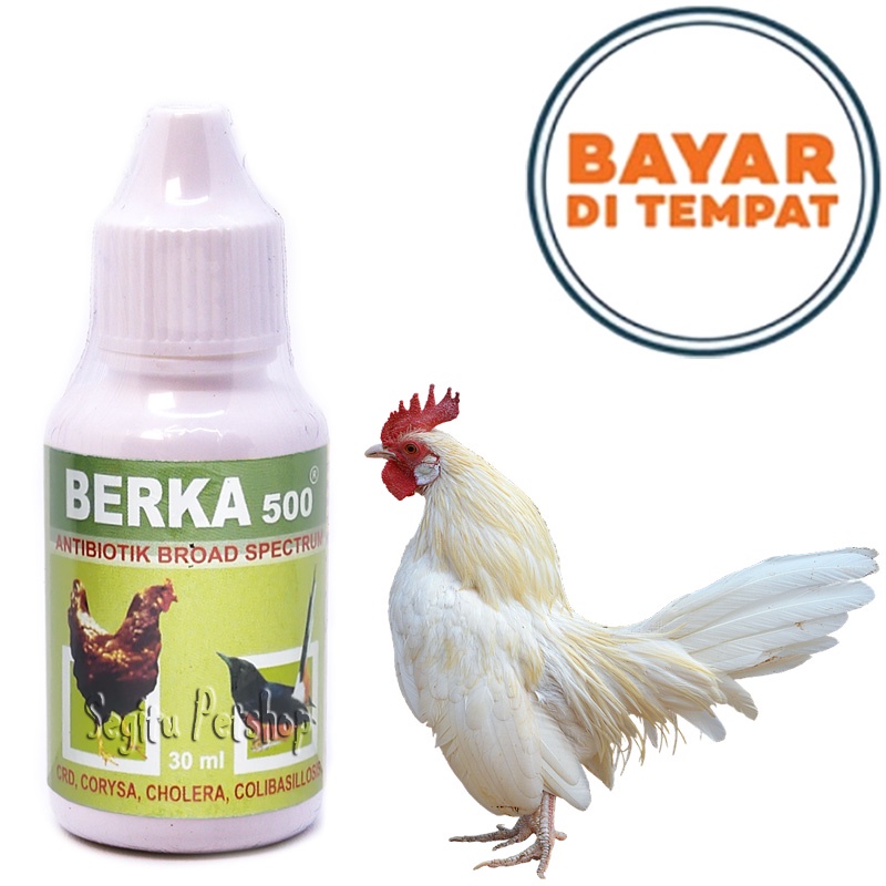 Obat Ayam Burung Sakit Flu Diare Ngorok Anti Bakteri Antibiotik Berka 500