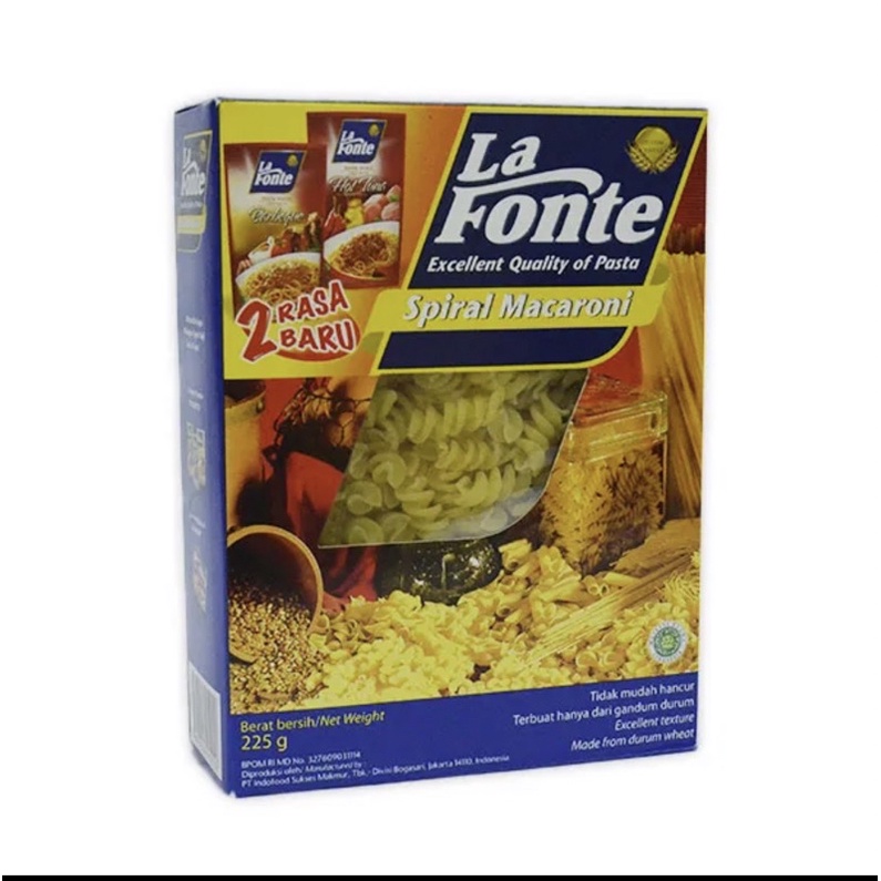 

La fonte macaroni 225 gram