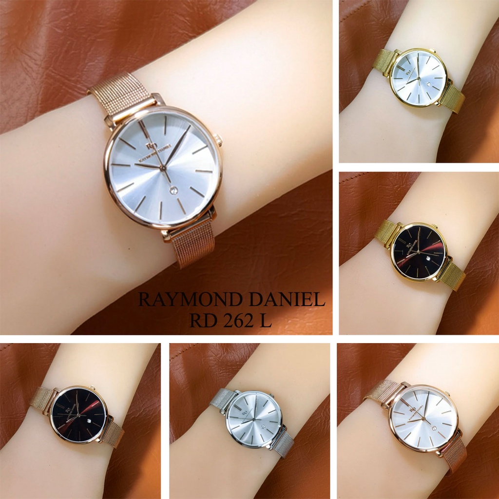 Jam Tangan Wanita RAYMOND DANIEL RD 262 L Rante Original
