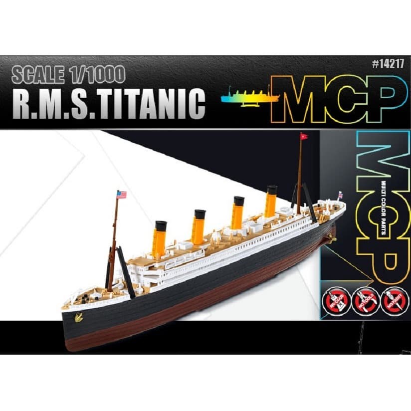 Model Kit ACADEMY RMS TITANIC 1/1000 14217