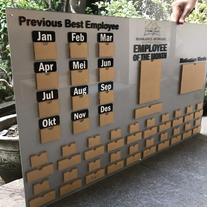 

papan slot employee 45x78