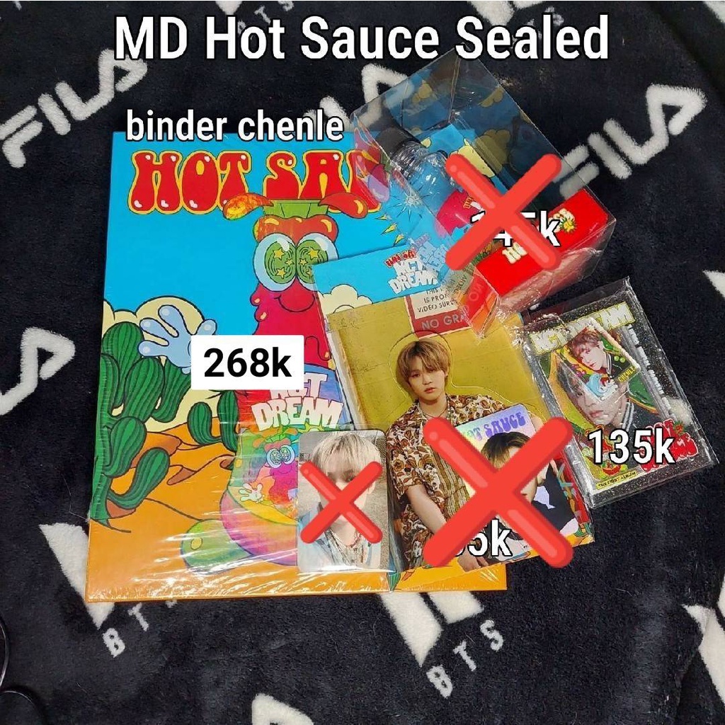 MD HOT SAUCE CHENLE BINDER HOLO PC PHOTO HOLDER KEYRING SEALED