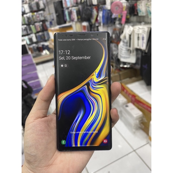 Hp samsung Note 9 6/128gb bekas jual murah bekas
