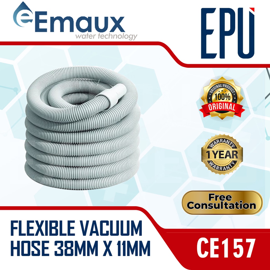 Emaux Flexible Vacuum Hose Selang Kolam Renang 15 Meter Emaux CE157