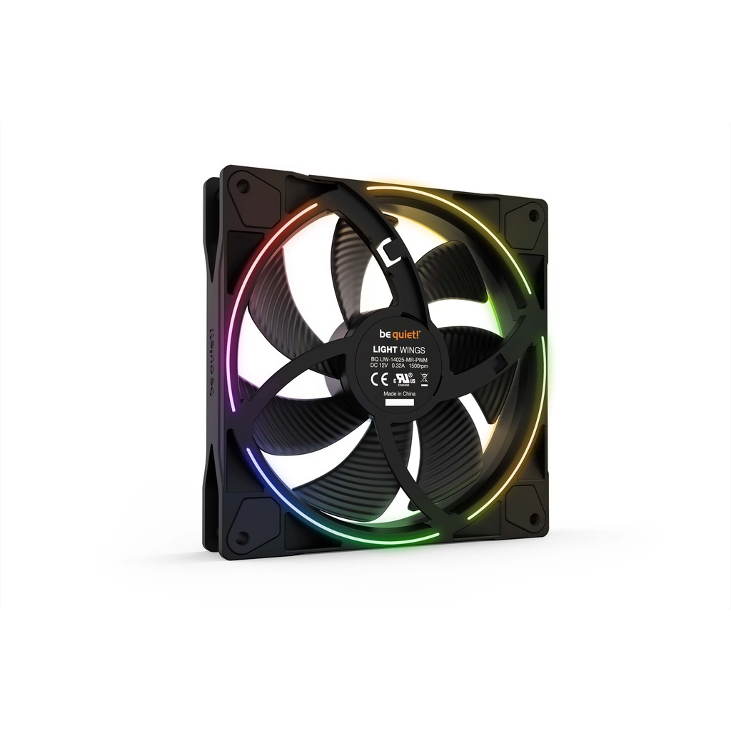 be quiet! Light Wings - 140mm PWM Silent - ARGB - Triple Pack