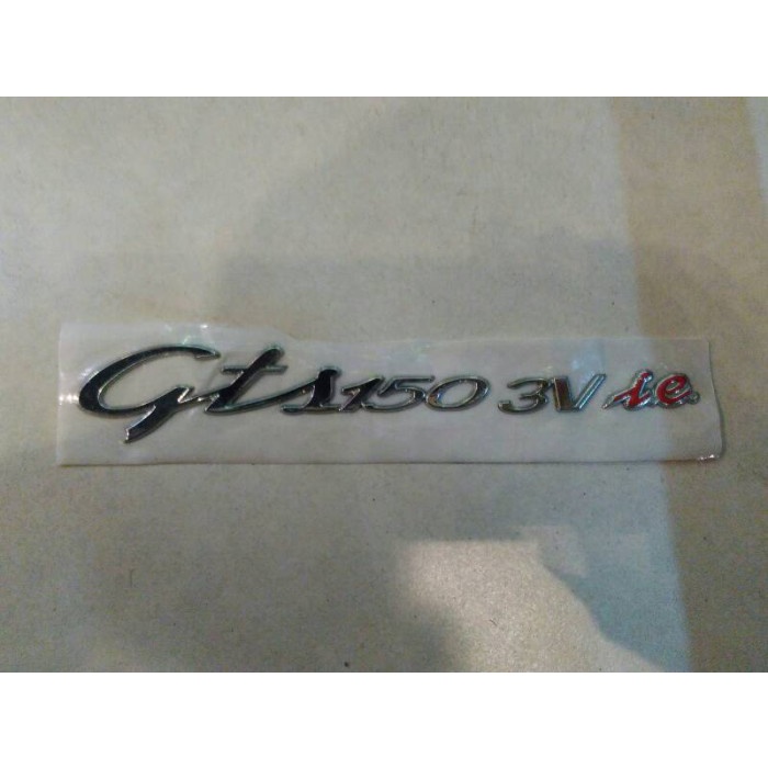 Emblem Vespa "Gts 150 3V Ie"