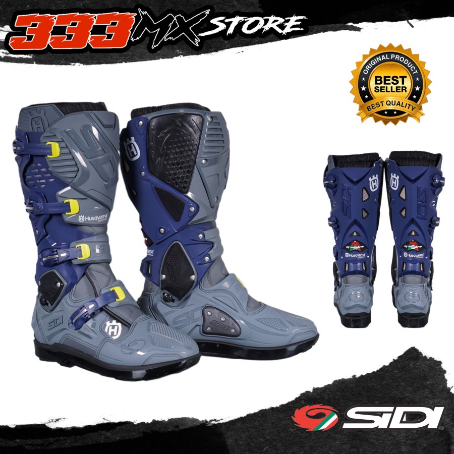 BOOTS SIDI HUSQVARNA CROSSFIRE 3 SRS SEPATU BOOTS TRAIL SIDI HUSQ ORI