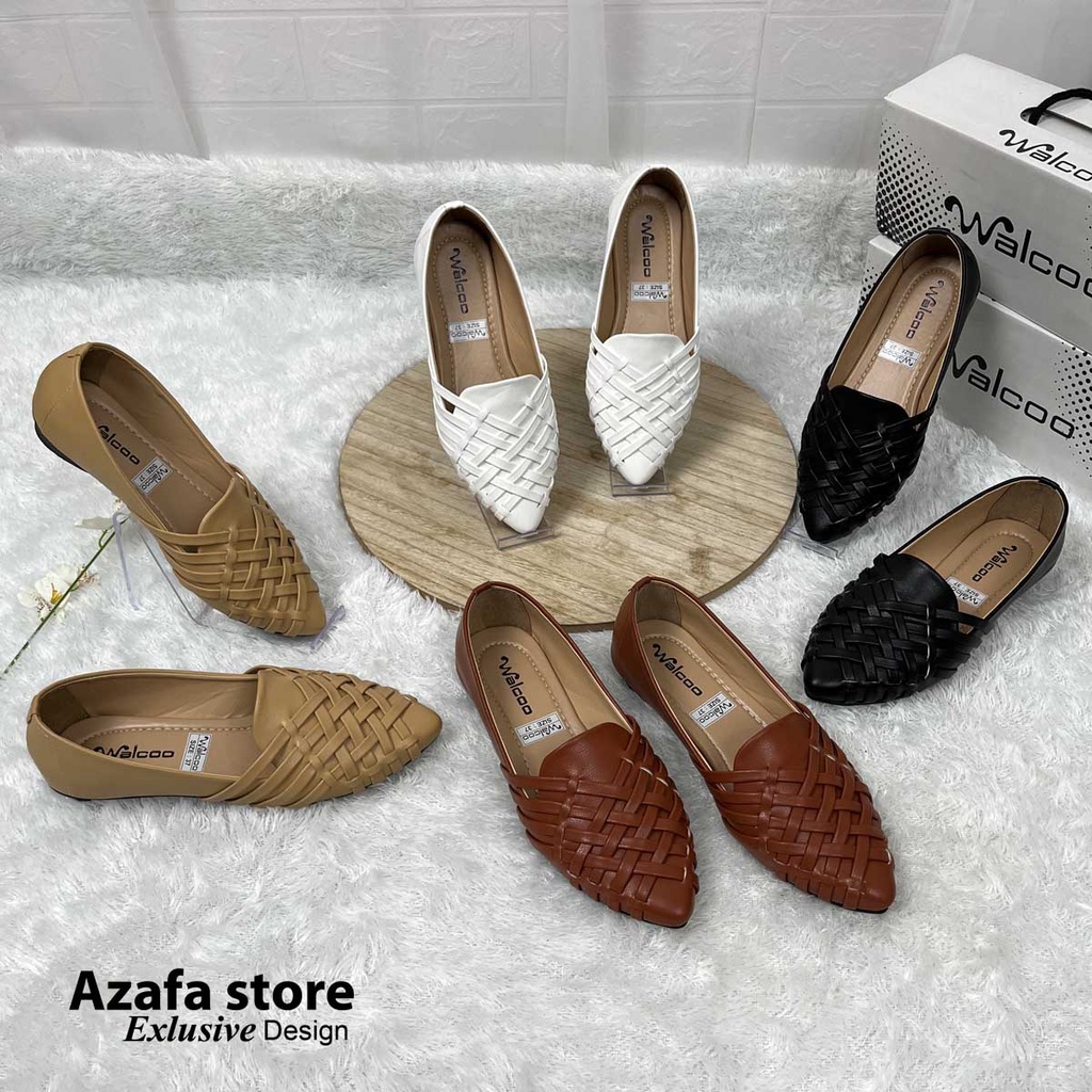 Walcoo Sepatu Flatshoes Wanita ALLESA