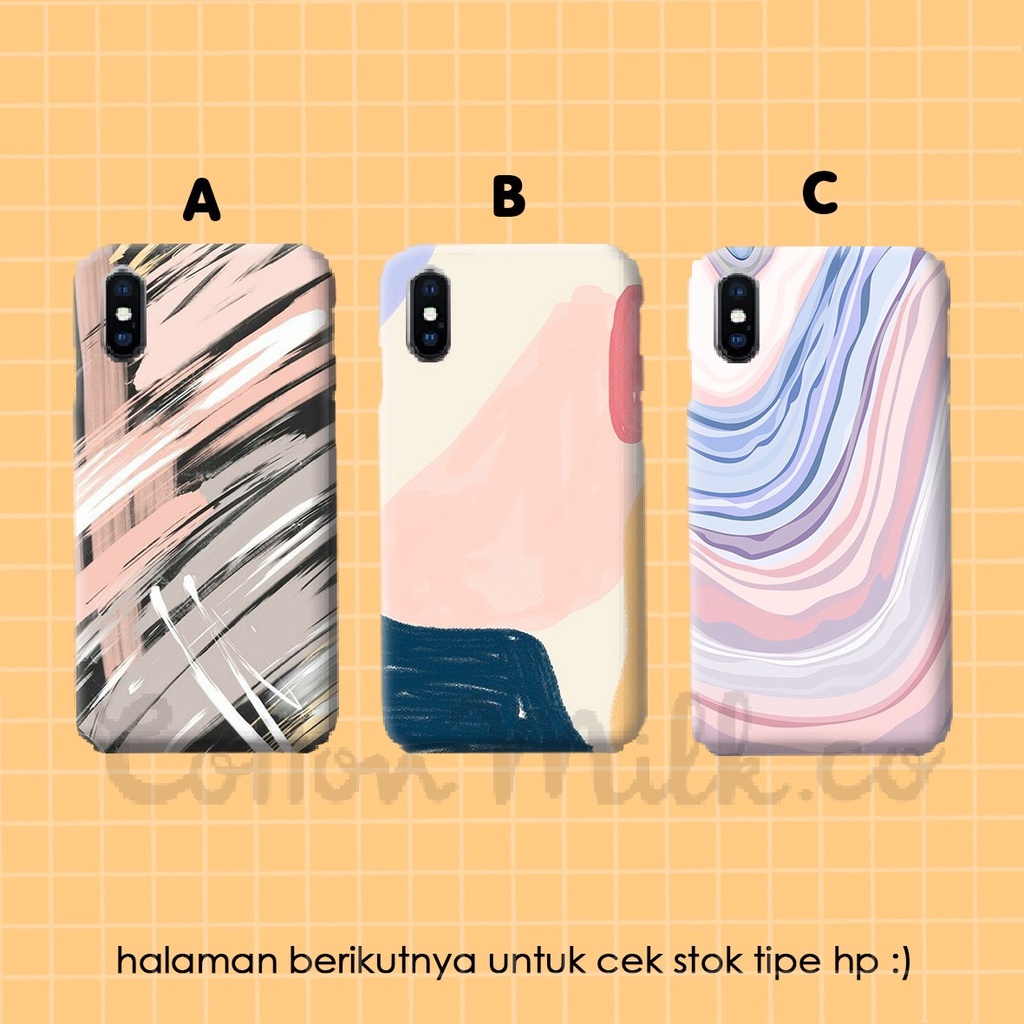 Hardcase Abstrak Case Casing Oppo Reno Realme 4 3 2 2F A5S A53 F11 A71 A39 A57 F5 F7 F9 A31 A5 A7 A9