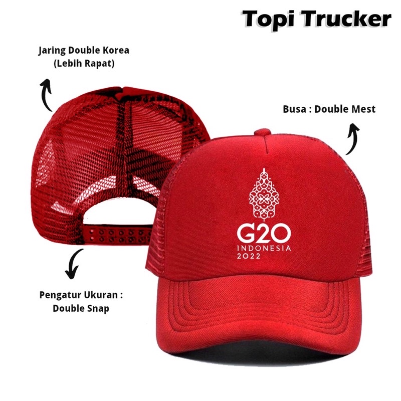 Topi Trucker G20 INDONESIA 2022