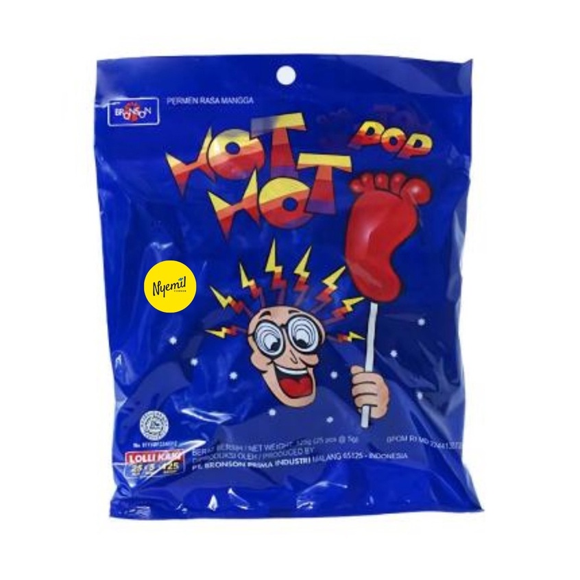 

Hot Hot Pop Permen Kaki 5gr x 25pcs