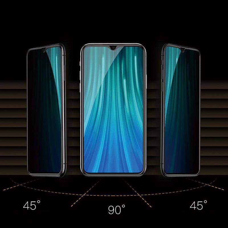 Pelindung Layar Tempered Glass Anti Spy Untuk Xiaomi Redmi Note 10 10s 11 6 7 8 8T 9 9s 4G 5G Pro + Max 3 4 Pro