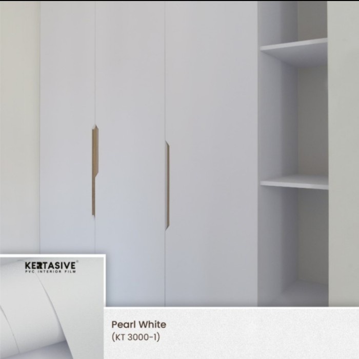 

KERTASIVE - PEARL WHITE - PVC INTERIOR FILM - LEBAR 122CM