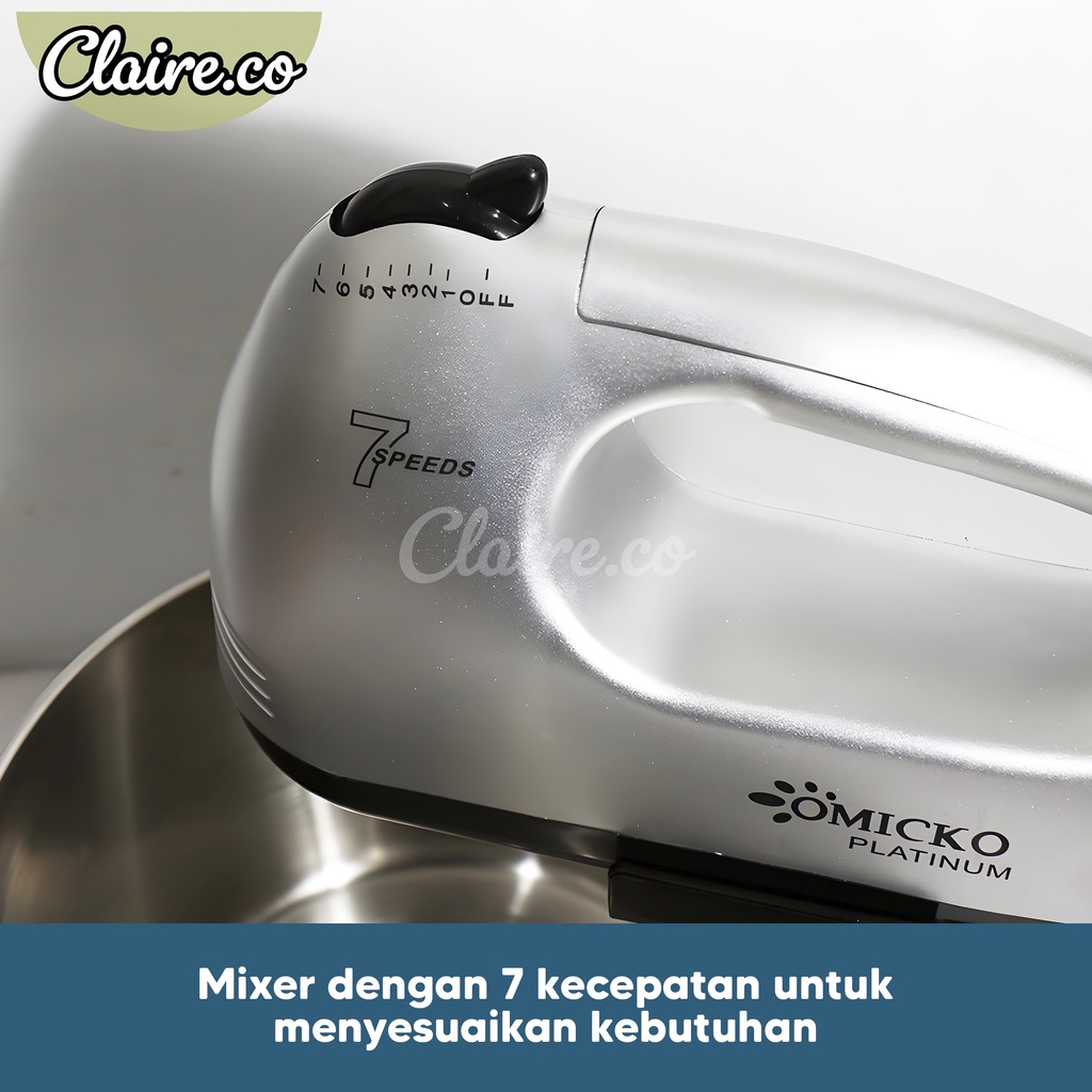 MIXER OMICKO / MIXER DUDUK / MIXER PENGADUK ADONAN DENGAN 7 KECEPATAN
