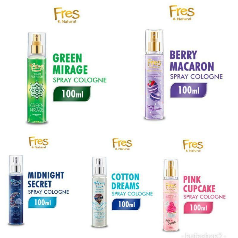 Parfum fres/ fres&natural spray cologne