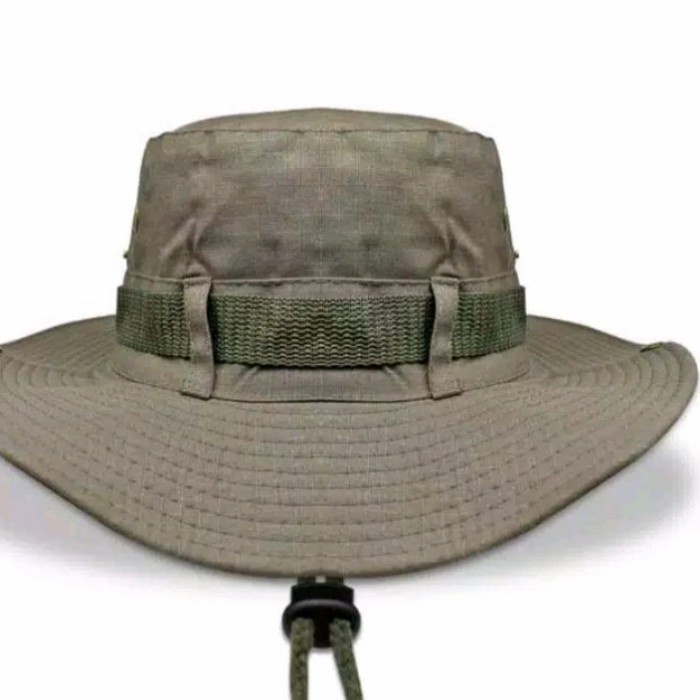 topi polos rimba distro/ gunung/pria/wanita - Mocca, One size X7J9 topi cewek topi cewek korea topi 