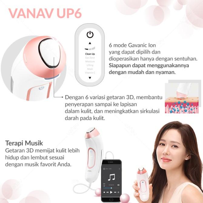 Vanav Up6 Total Skin Care Solution / Alat Kecantikan Korea (Lavender)