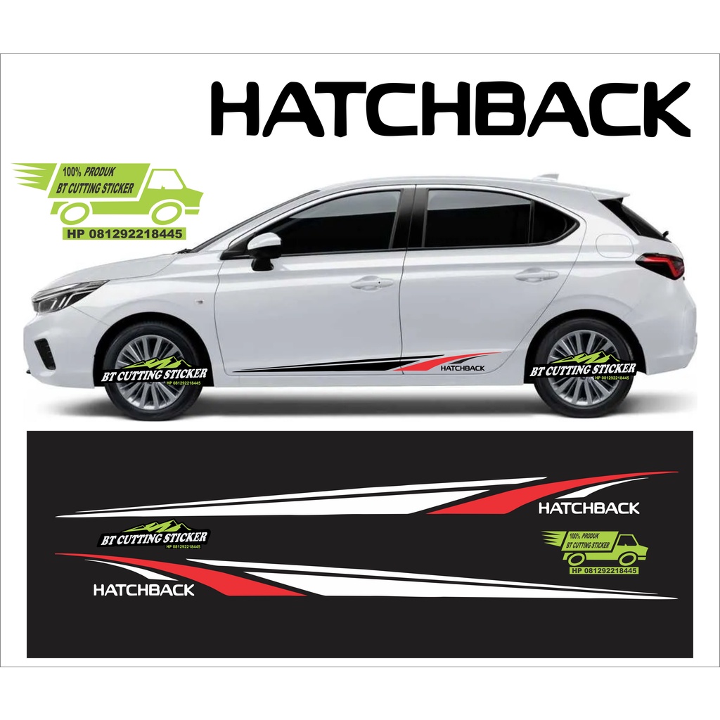 sticker mobil honda city hatchback stiker mobil honda city hatchback sticker mobil