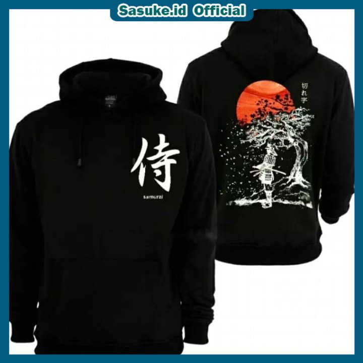 Sasuke id / Sweater Hoodie Jumper Pria Samurai Jepang / Hoodie Pria Distro / Hoodie Pria Polos / jaket pria distro jepang / jaket cowok terbaru