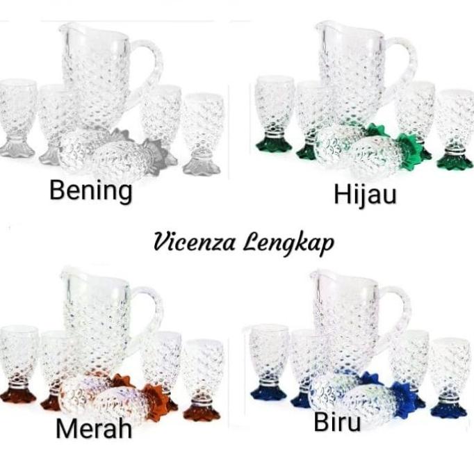 Gelas Nanas Vicenza Jar Set