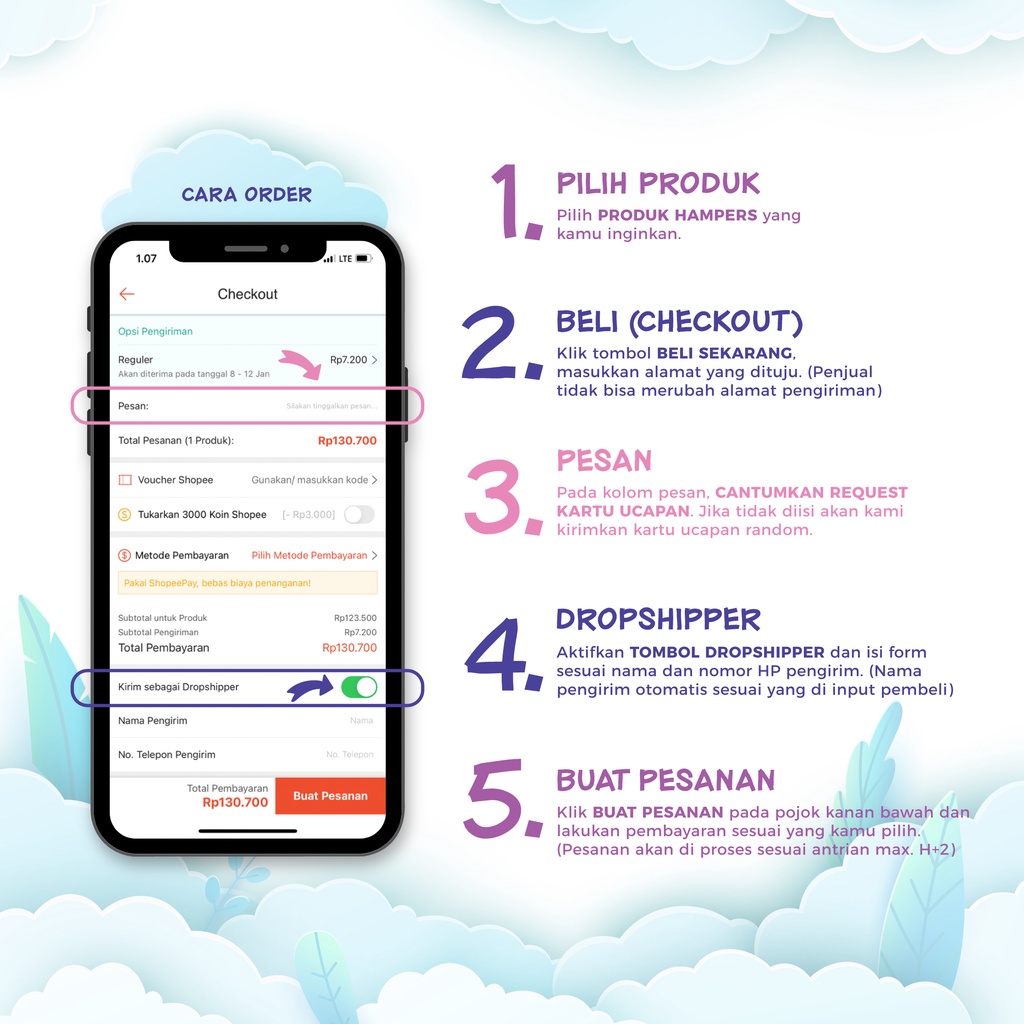 Hampers Piyama  Bayi | Piyama Anak Korea Style | Hampers Baby | Kado Bayi | Kado Lahiran | Baby Gift Set