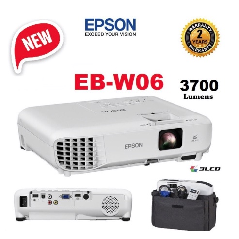 PROYEKTOR EPSON EB-W06 EPSON EBW06 GARANSI RESMI