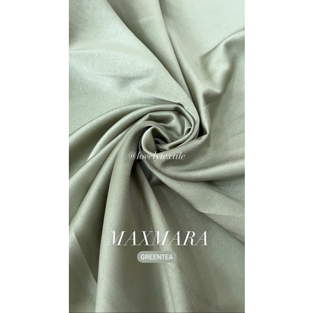 Kain Satin SILK MAXMARA Premium