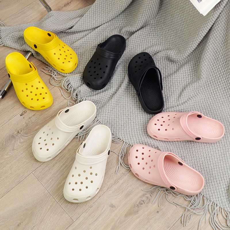 ❀ Chingu ❀ SA008 Sandal Slop Import Free Stiker Boneka Sendal Flip Flop Selop Slip On Eva Limitless Fashion Wanita Import