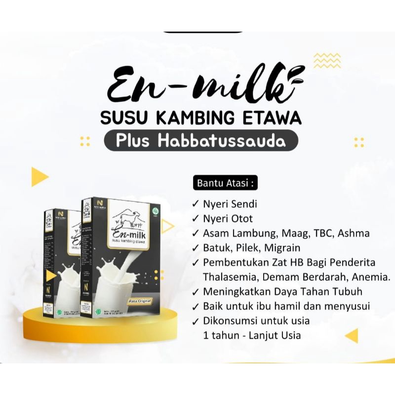 

En Milk Susu Kambing Etawa plus herbal