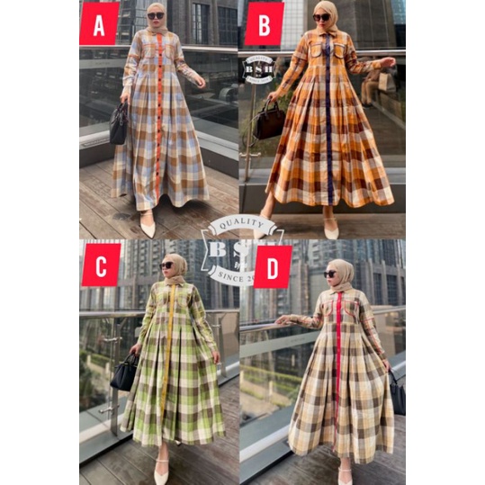 MERIE MIDI DRESS {BSH.B.SHOP BY RIO}