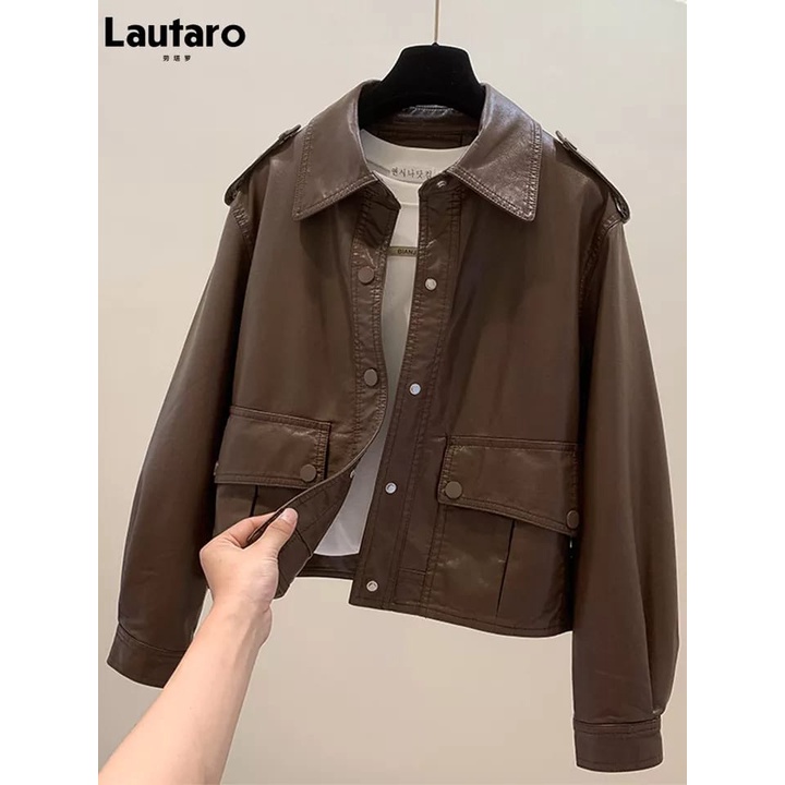 Jaket kulit wanita jaket kulit domba asli jaket kulit wanita asli garut jaket kulit cewek jaket romp