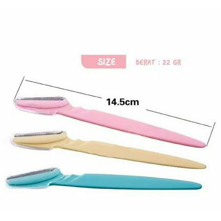 [Isi 3 PCS] * NCC * Tinkle Pisau Cukur Alis Eyebrow Razor