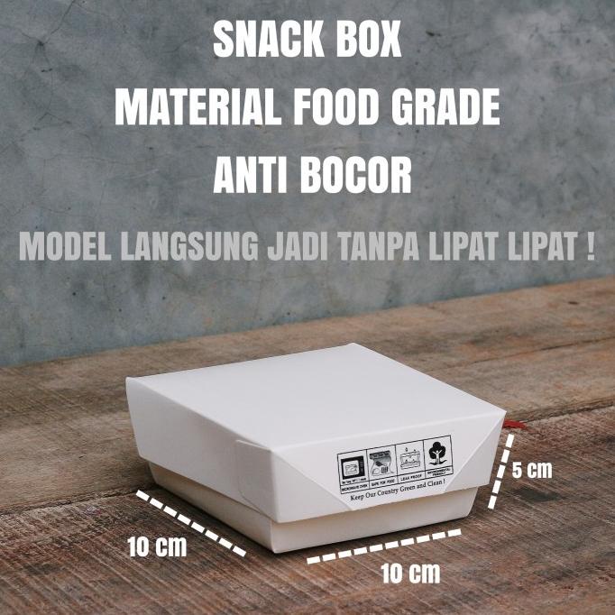 

SNACK BOX UKURAN SMALL FOOD GRADE