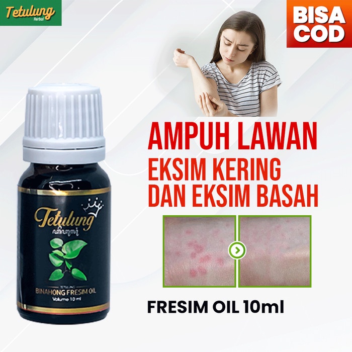 Binahong Fresim Oil 10ml ASLI BPOM Ampuh Obati Gatal Eksim Menahun BPOM